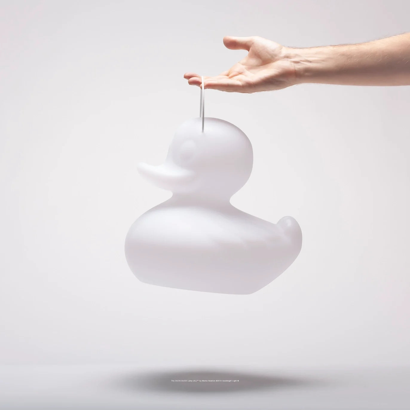 Lampka basenowa LED bezprzewodowa w kształcie kaczki 31cm — Duck Lamp S